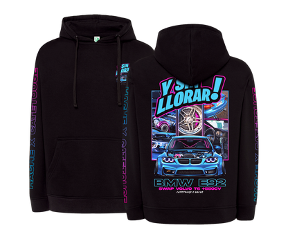 Y sin llorar! Black Hoodie